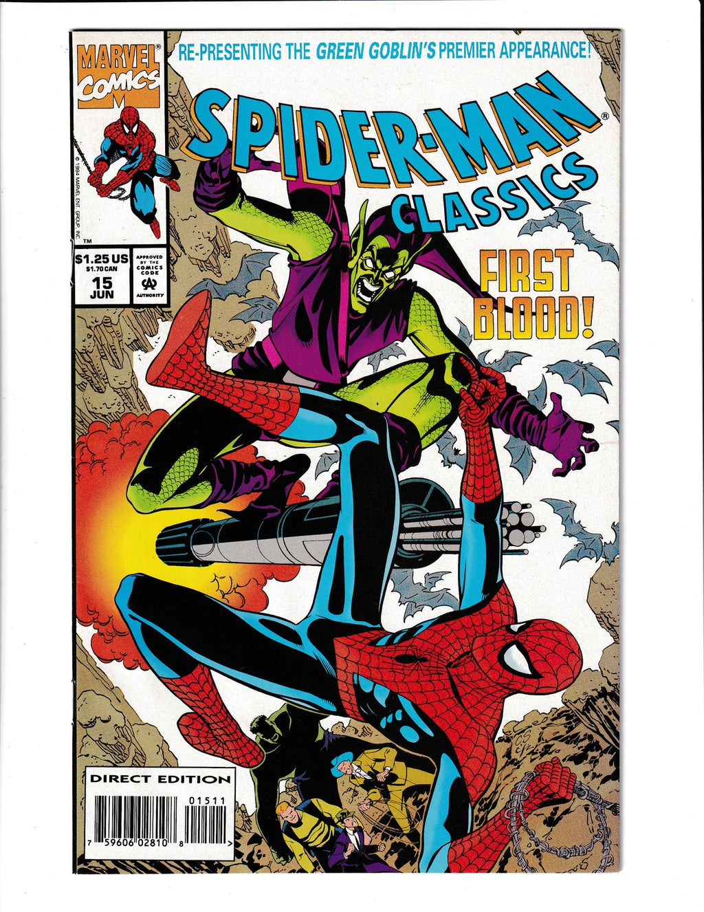 Spider-Man Classics #15 (1994) Direct Edition Marvel Comics