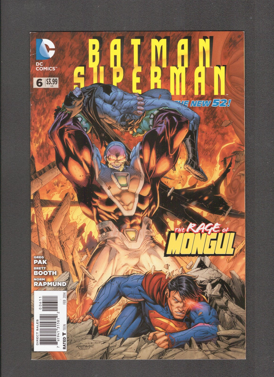 Batman/Superman #6 (2014) Brett Booth DC Comics