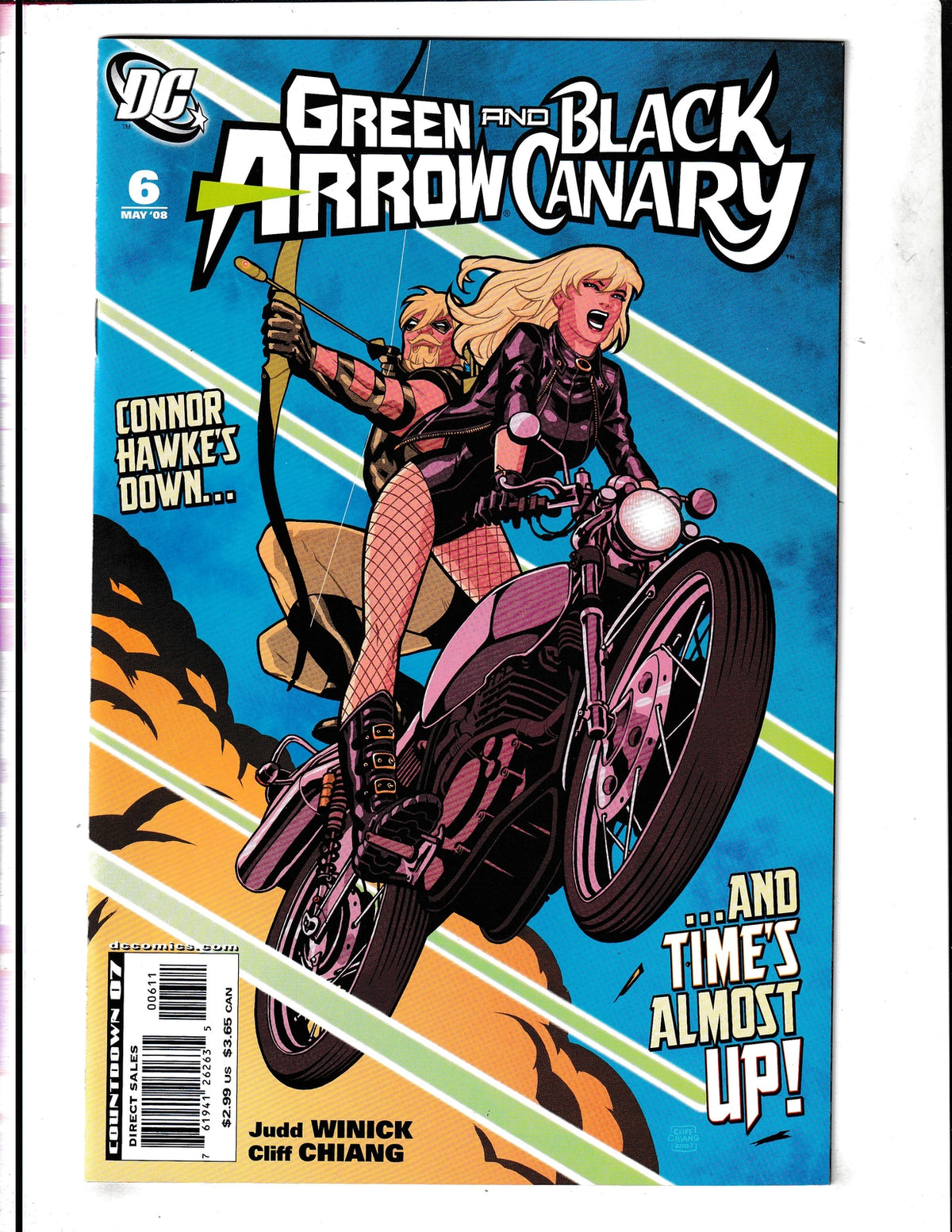 Green Arrow and Black Canary #6 (2008) DC Comics