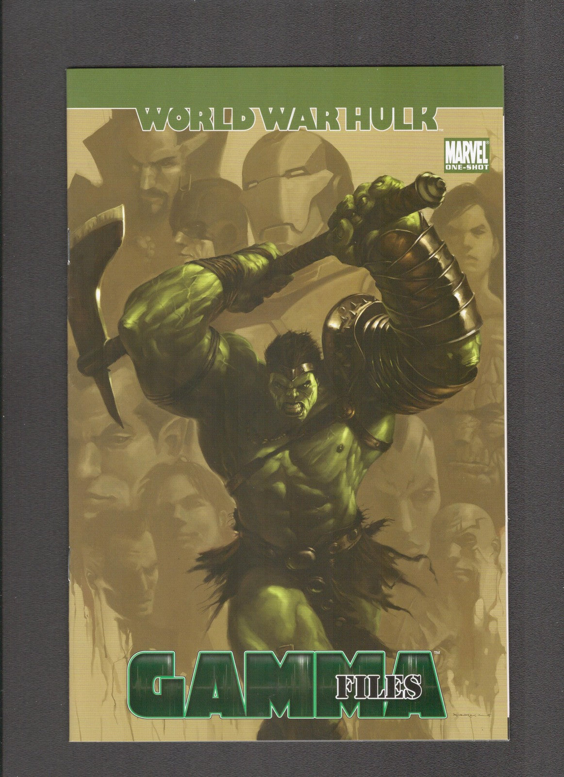 World War Hulk: Gamma Files #1 (2007) Marko Djurdjevic Marvel Comics