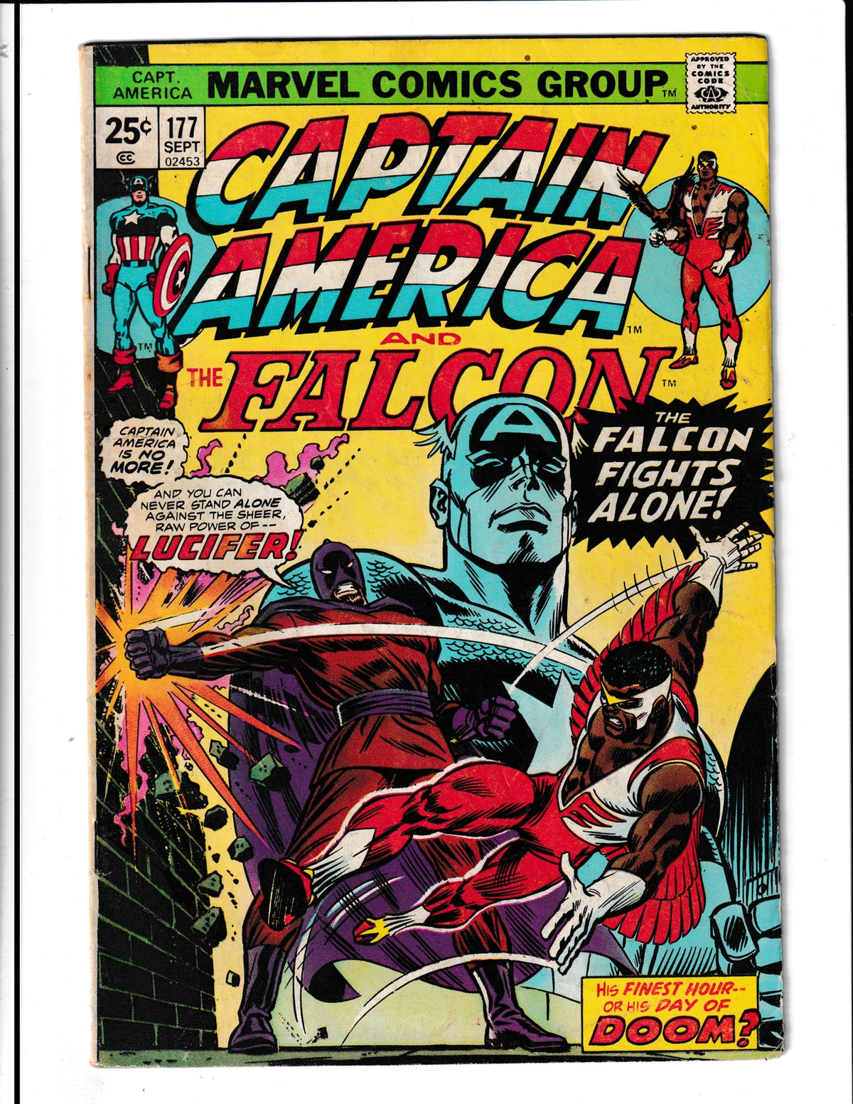 Captain America #177 (1974) Marvel Comics