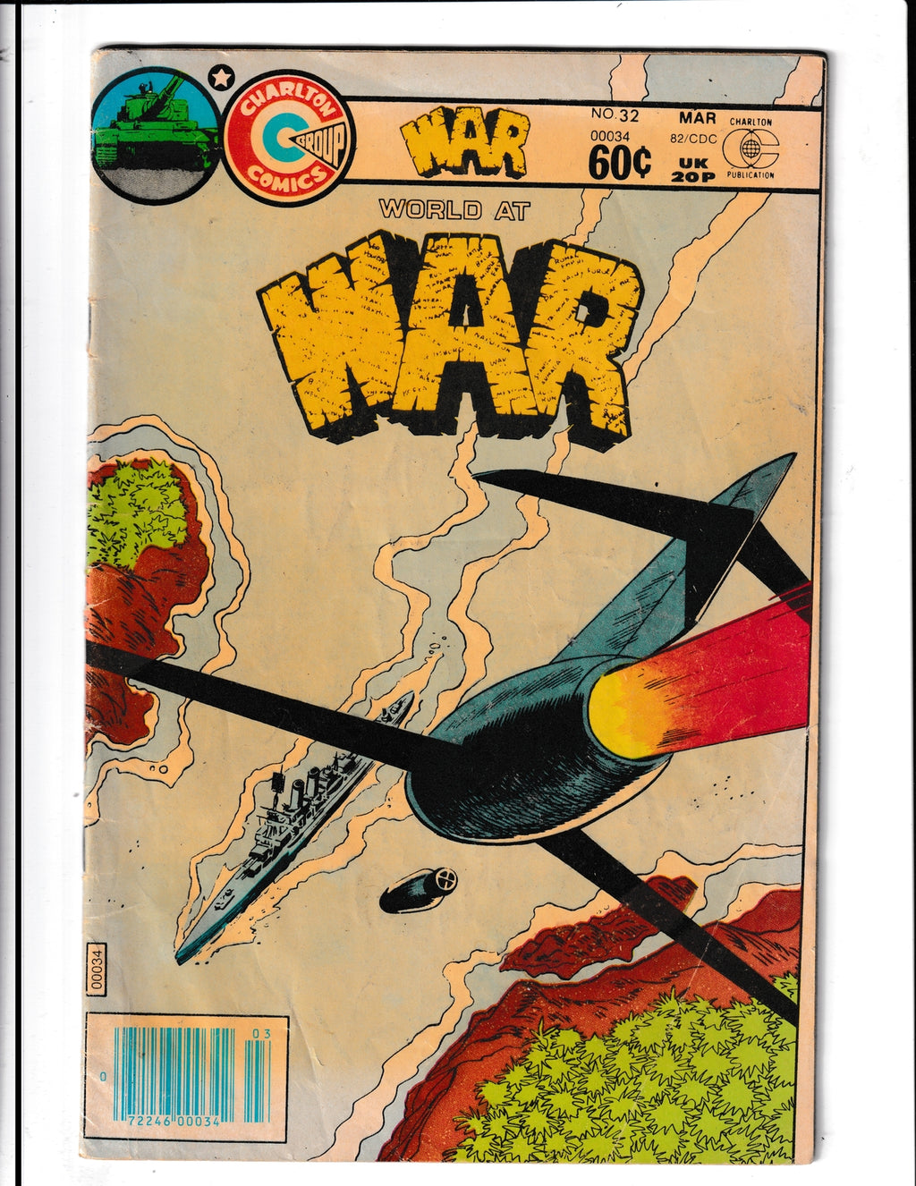 World at War #32 (1982) Charlton Comics