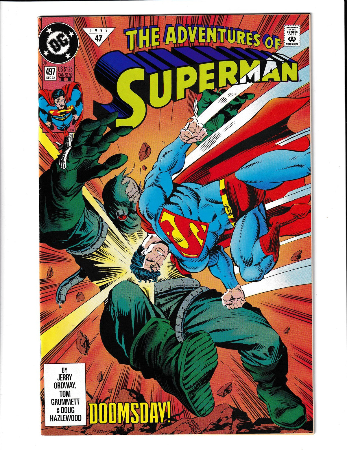 Adventures of Superman #497 (1992) DC Comics