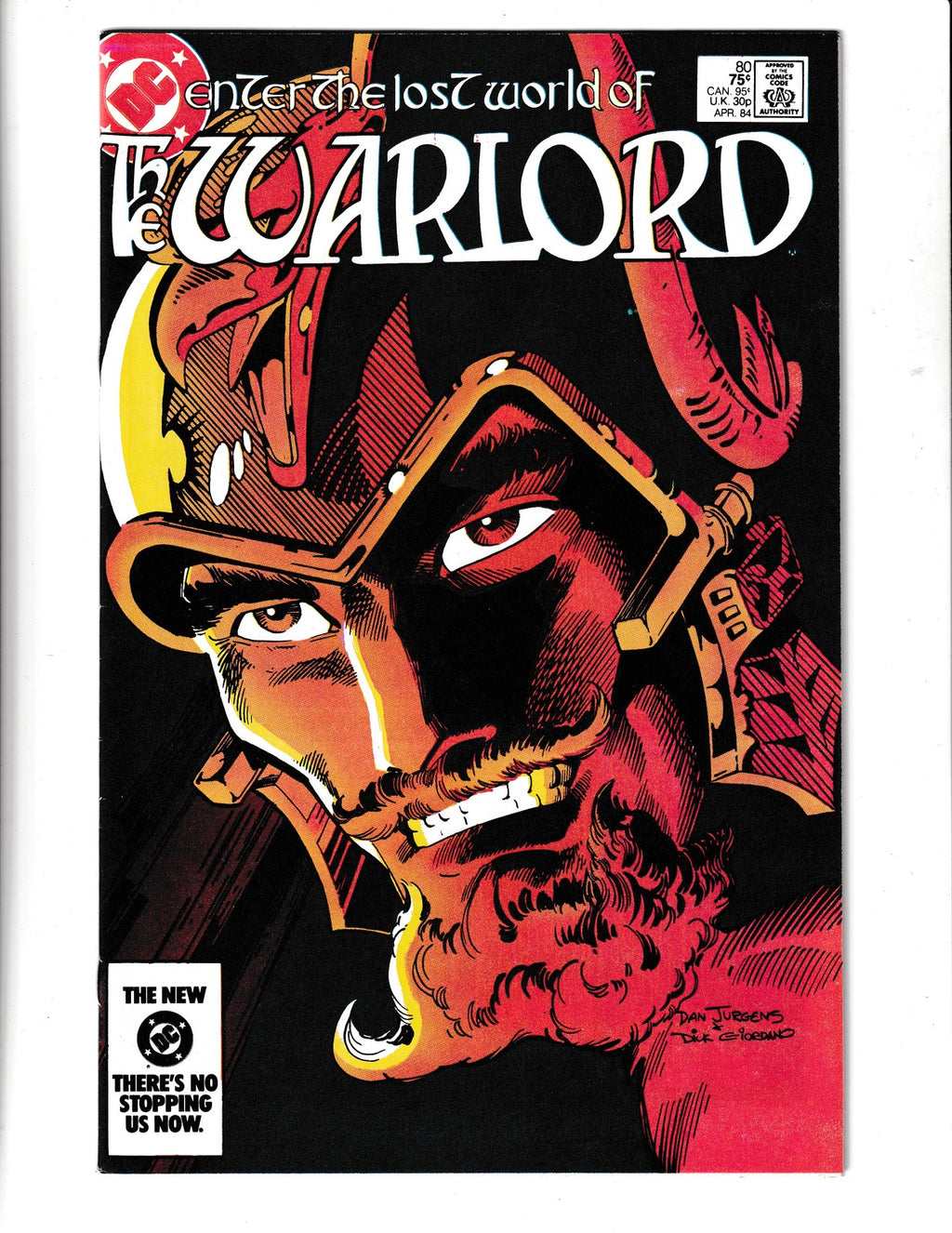 Warlord #80 (1984) Higher Grade DC Comics