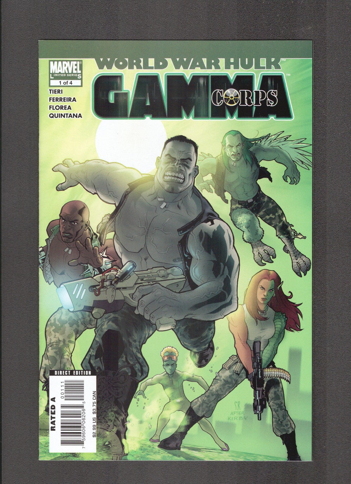 World War Hulk: Gamma Corps #1 (2007) Marvel Comics