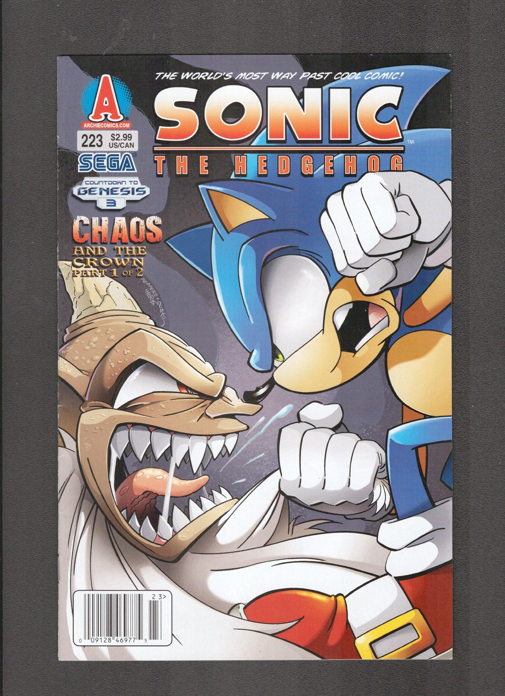 Sonic the Hedgehog #223 (2011) LOW PRINT RUN Archie Comics