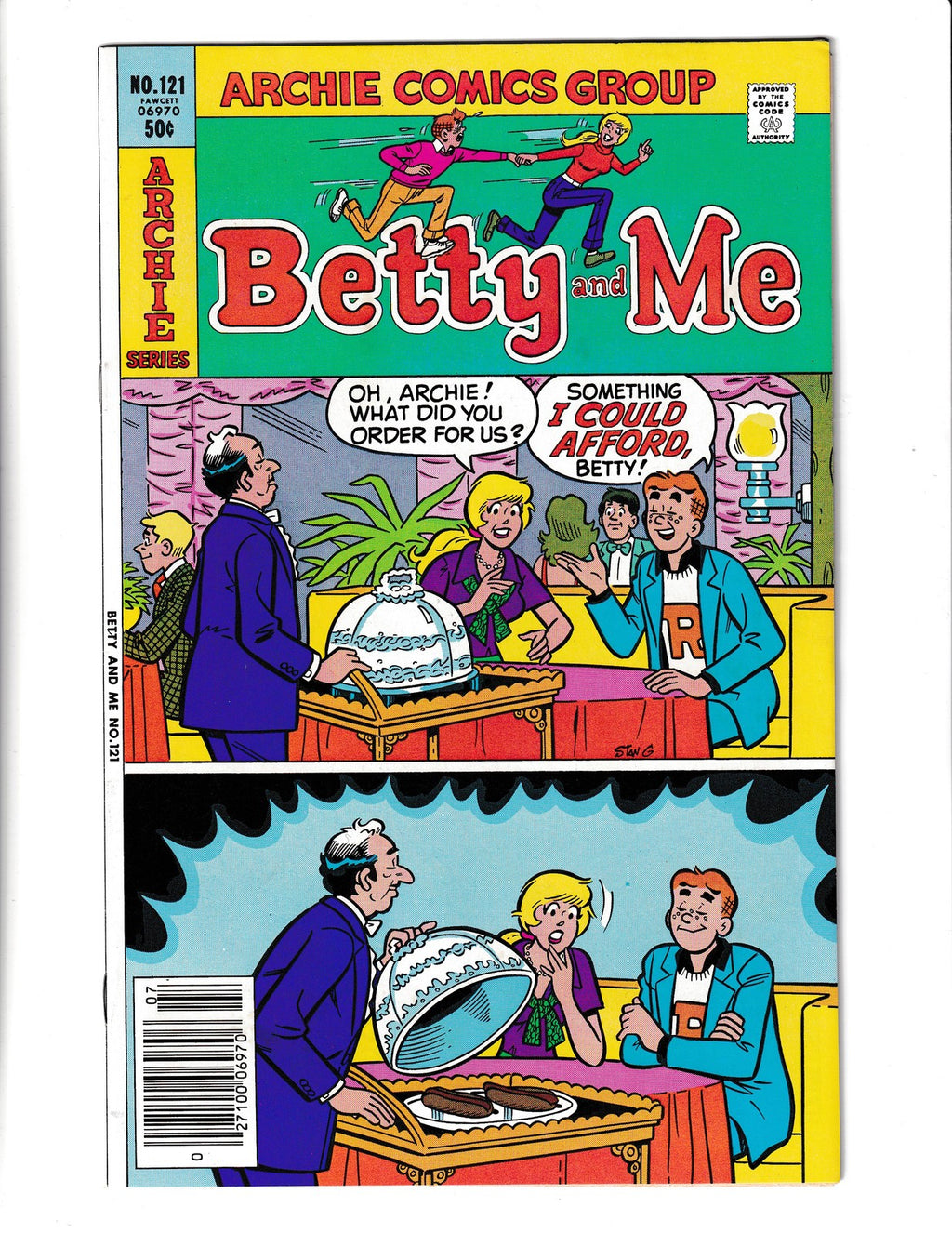 Betty and Me #121 (1981) Archie Comics