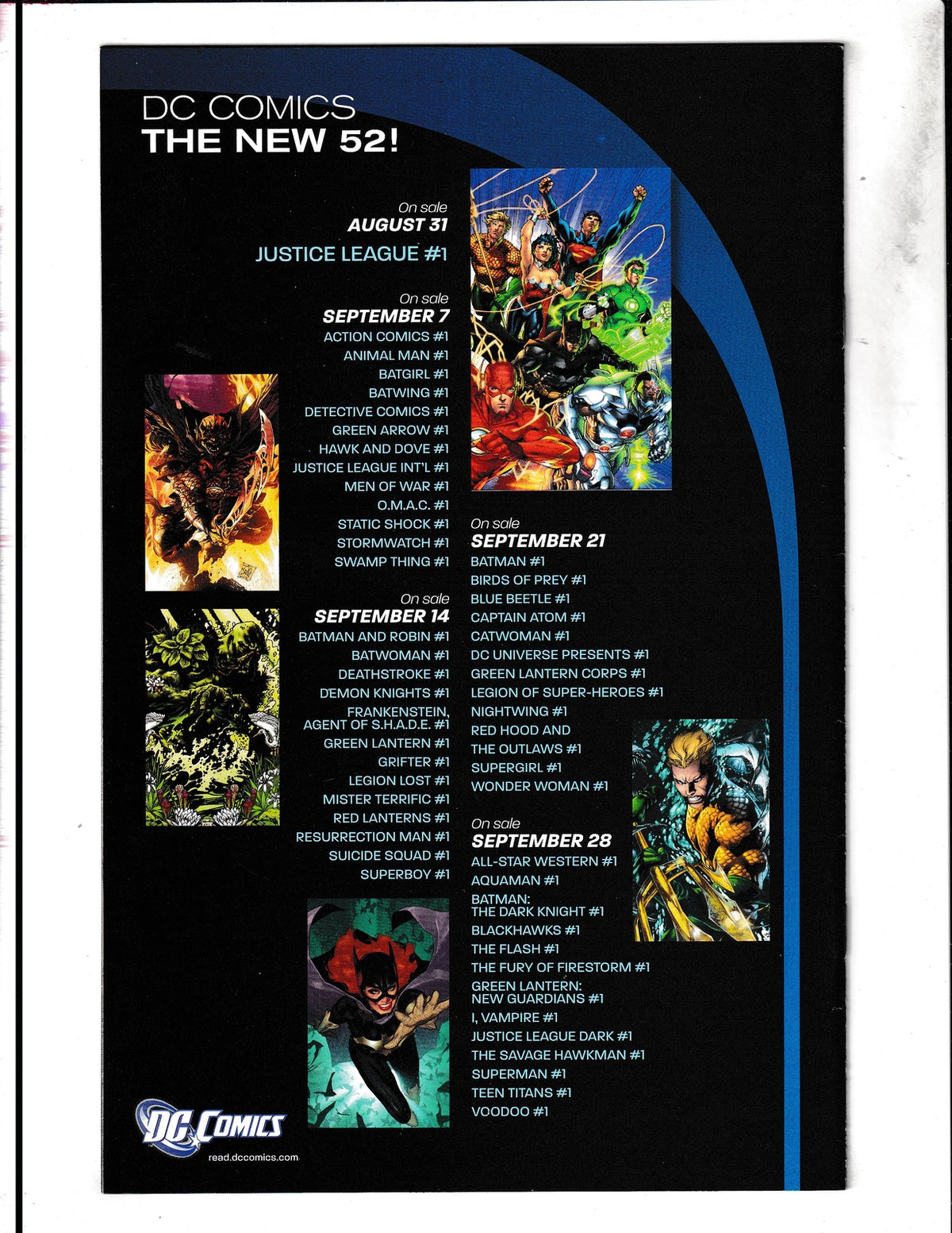 DC Comics: The New 52 #1 (2011) DC Comics