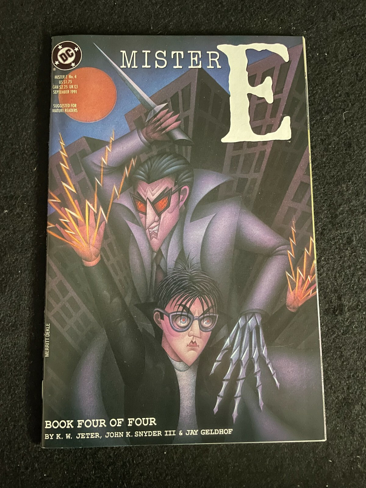 Full Set of Four - Mister E 1991 #1 thru 4 HIGH GRADE