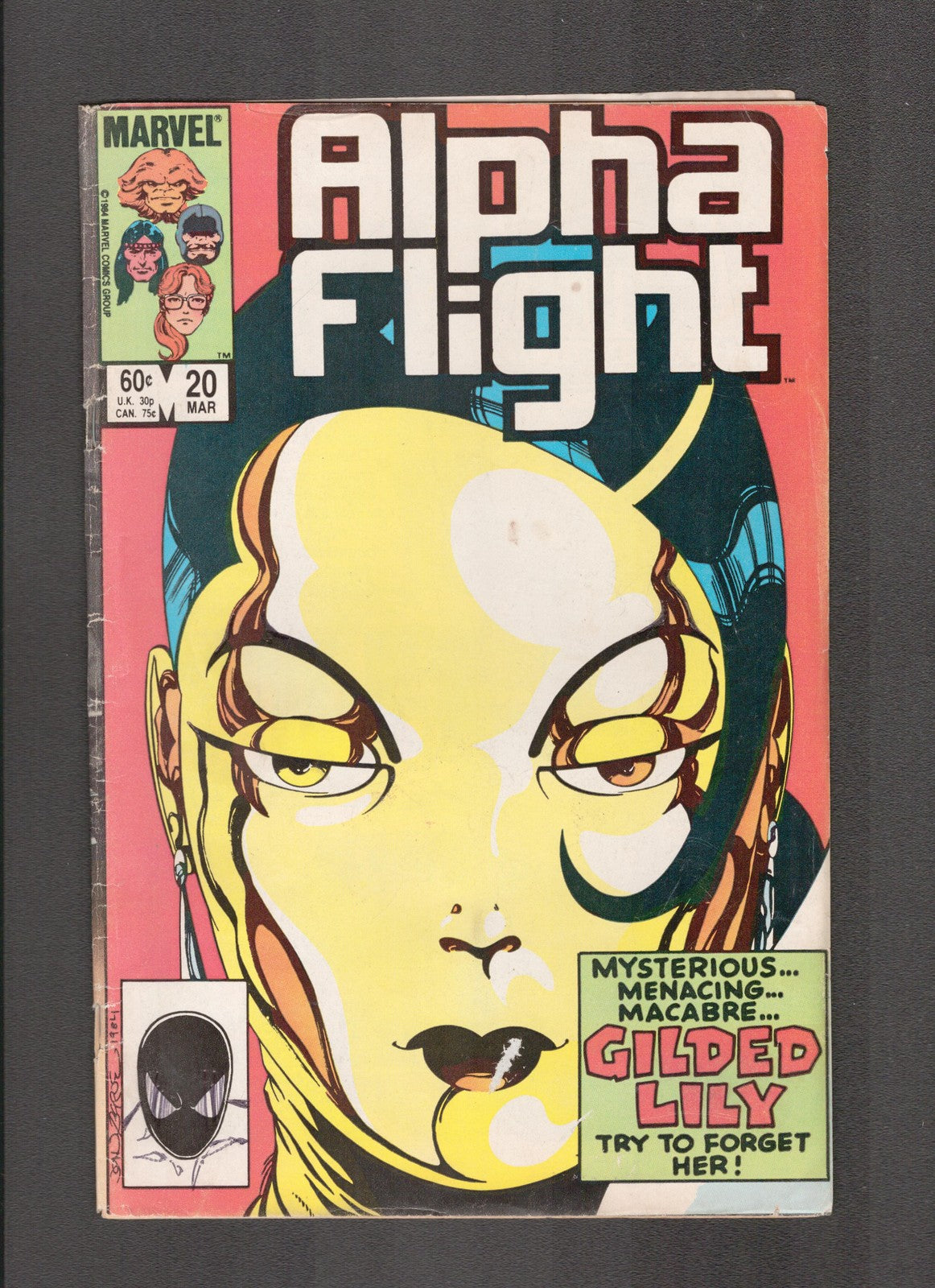 Alpha Flight #20 (1985) Talisman joins Alpha Flight  Marvel Comics