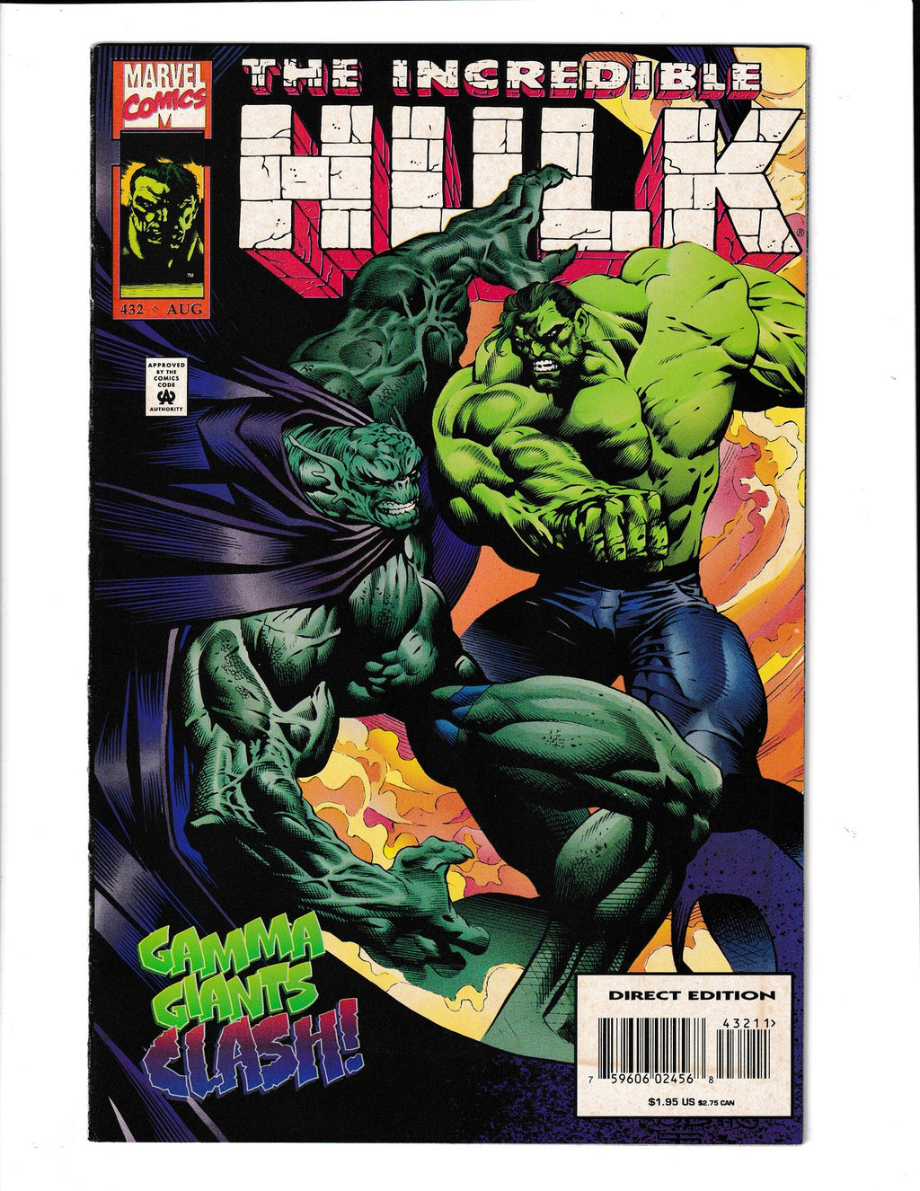 Incredible Hulk #432 (1995) Marvel Comics
