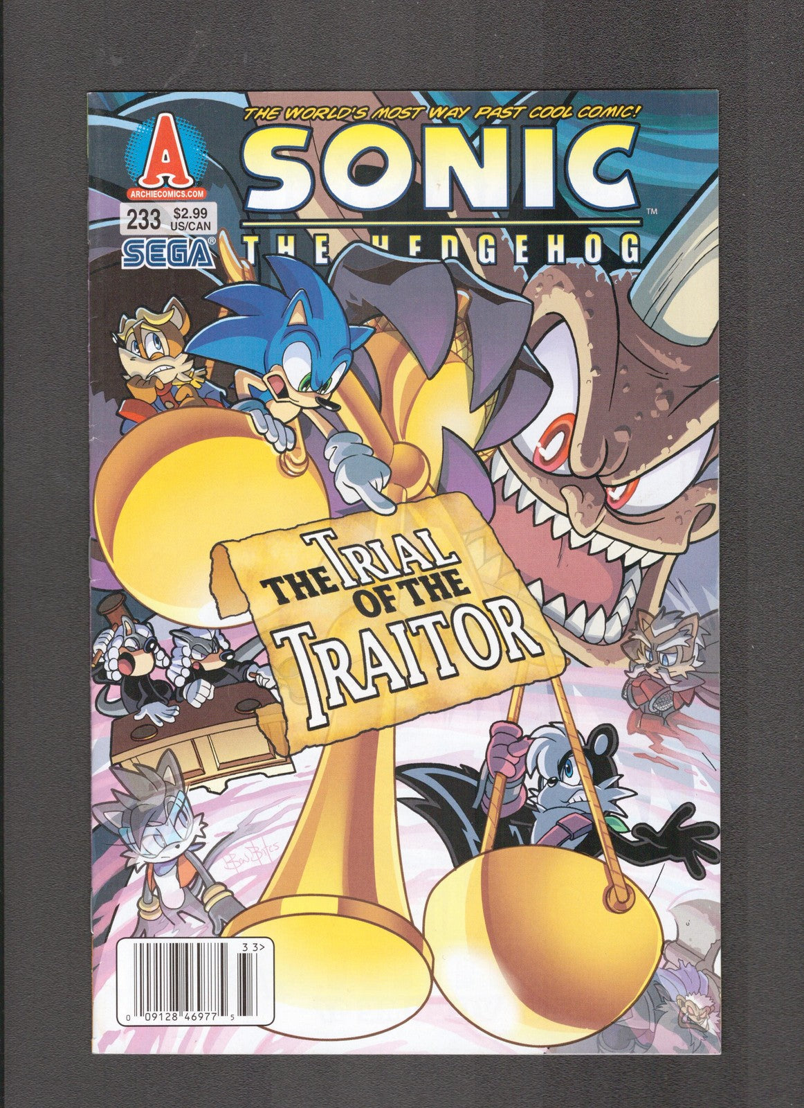 Sonic the Hedgehog #233 (2012) LOW PRINT RUN Archie Comics