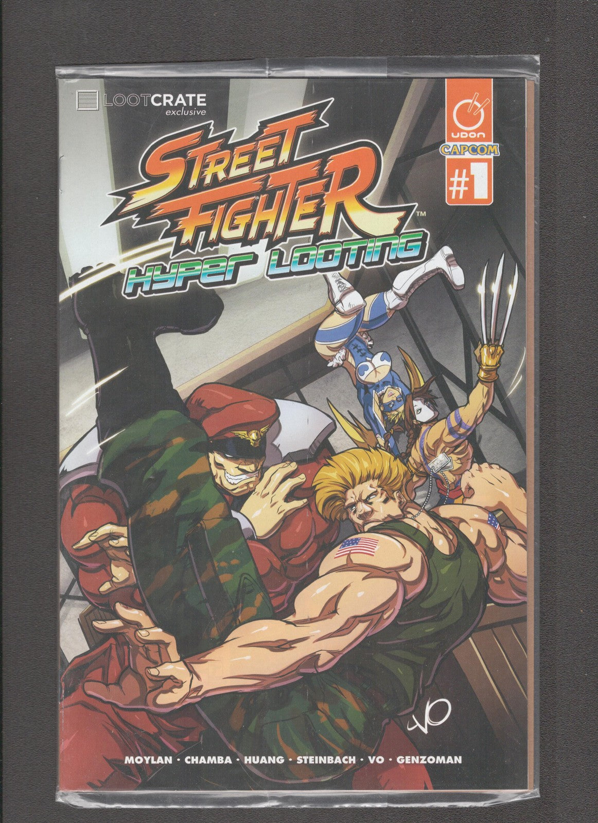Street Fighter: Hyper Looting #1 (2015) Unopened Bag Udon Comics