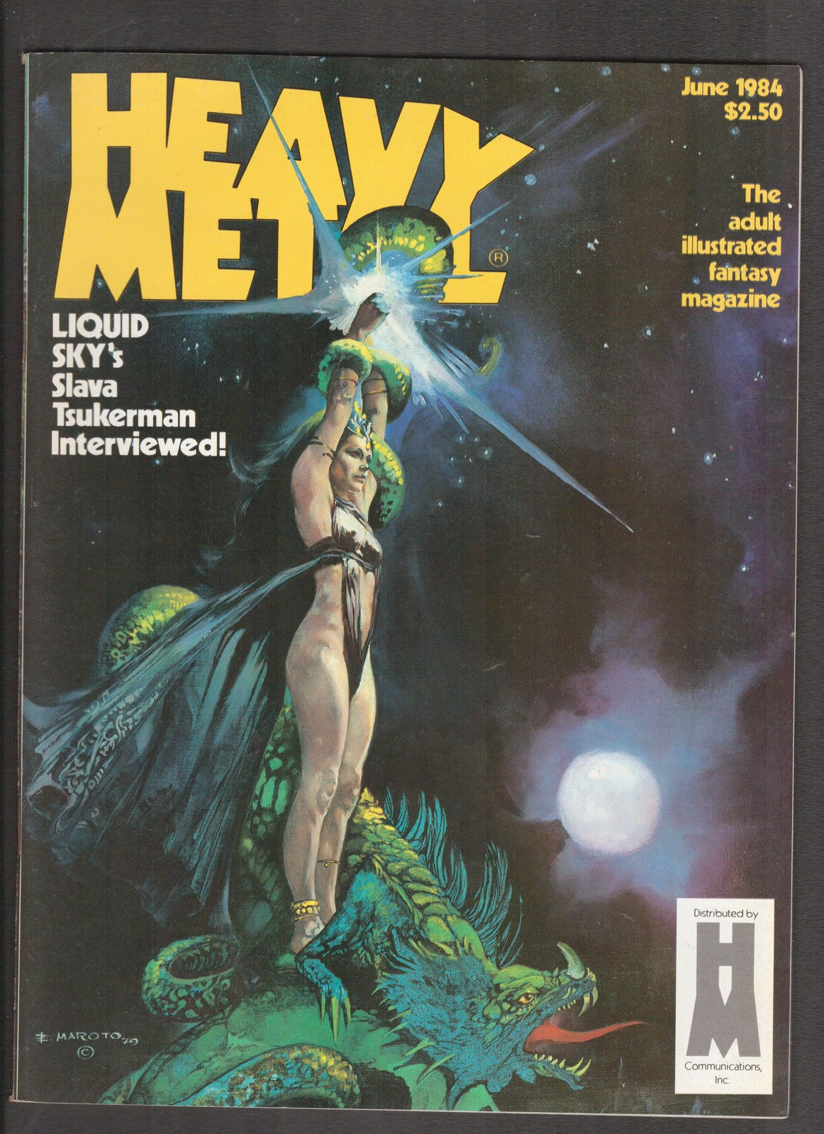 Heavy Metal #3 Vol. 8 (1984) June Fantasy Magazine  Comics