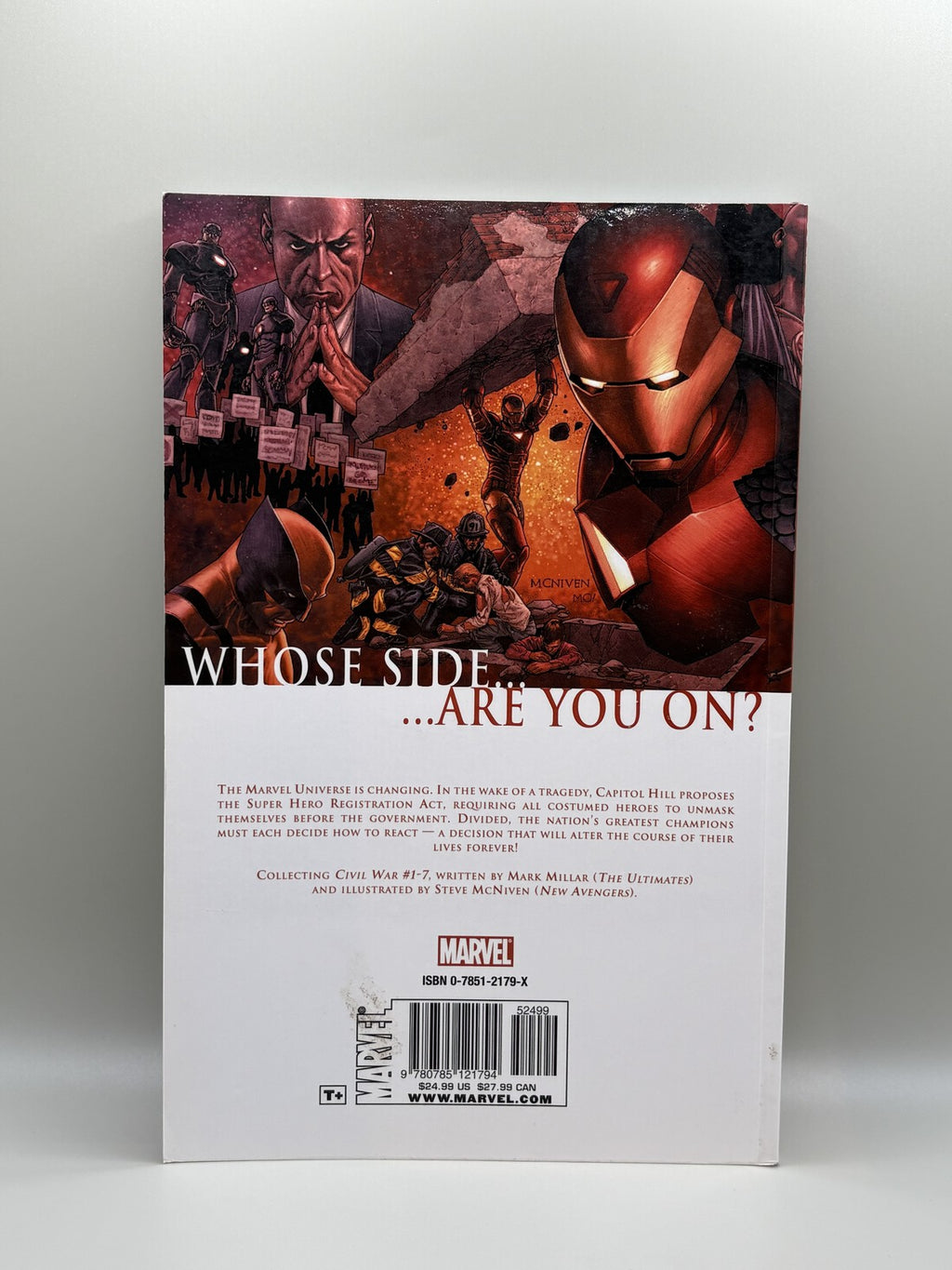 Civil War: A Marvel Comics Event #1 (2010) TPB Graphic Novel Marvel Comics