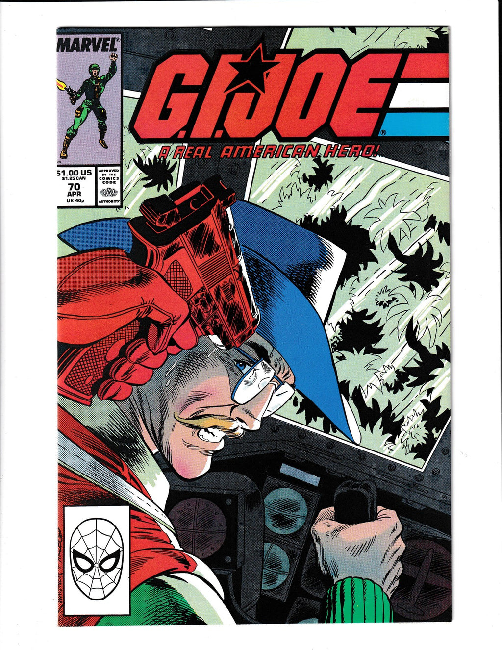 G.I. Joe: A Real American Hero #70 (1988) Ron Wagner, Higher Grade Marvel Comics