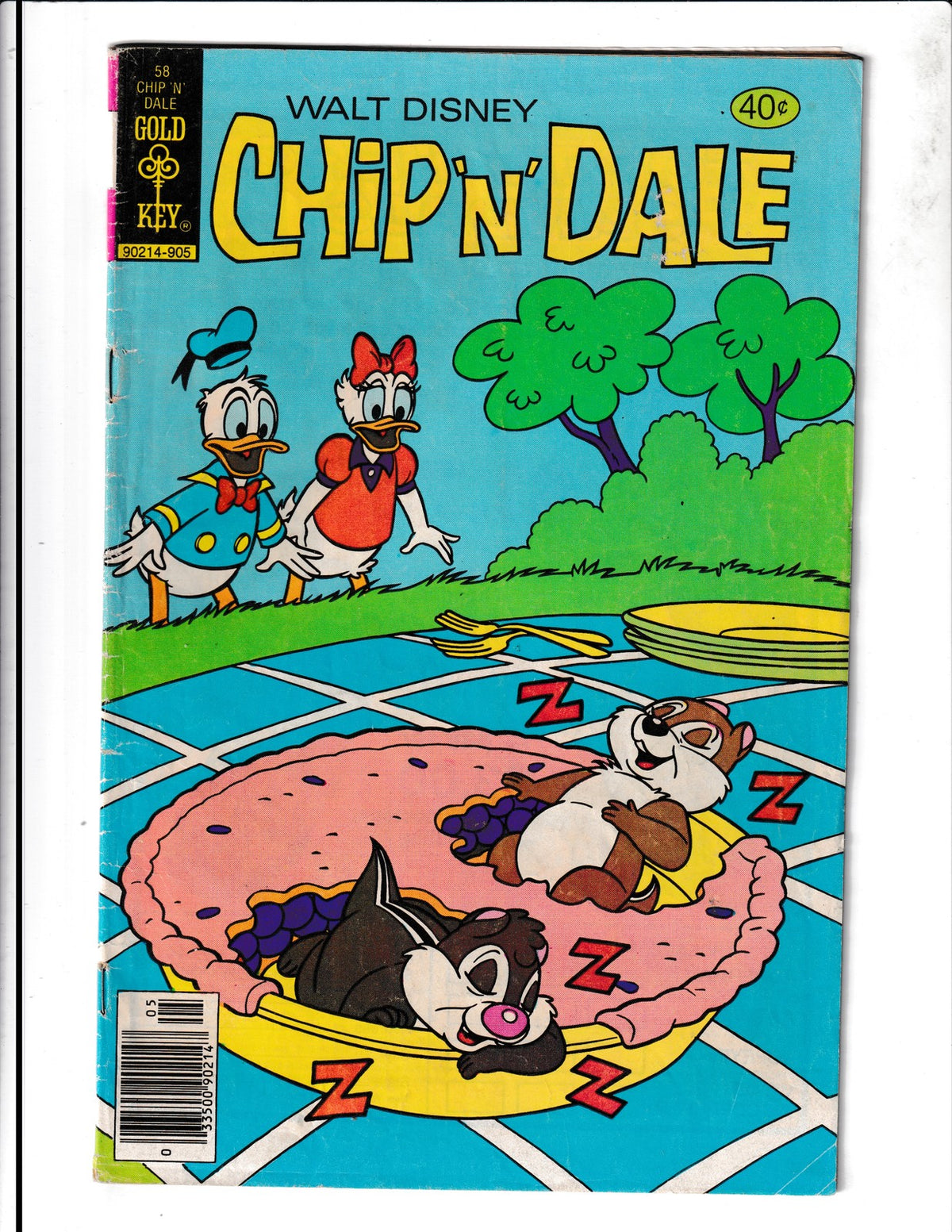 Chip 'N' Dale #58 (1979) Gold Key Comics