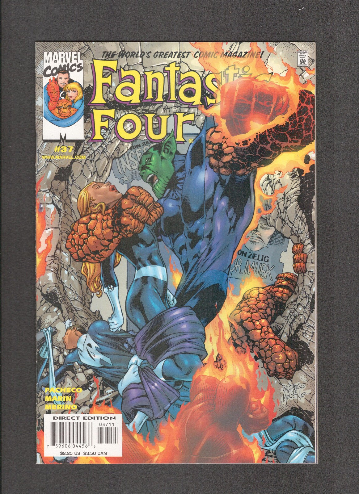 Fantastic Four #37 (2001) . Marvel Comics