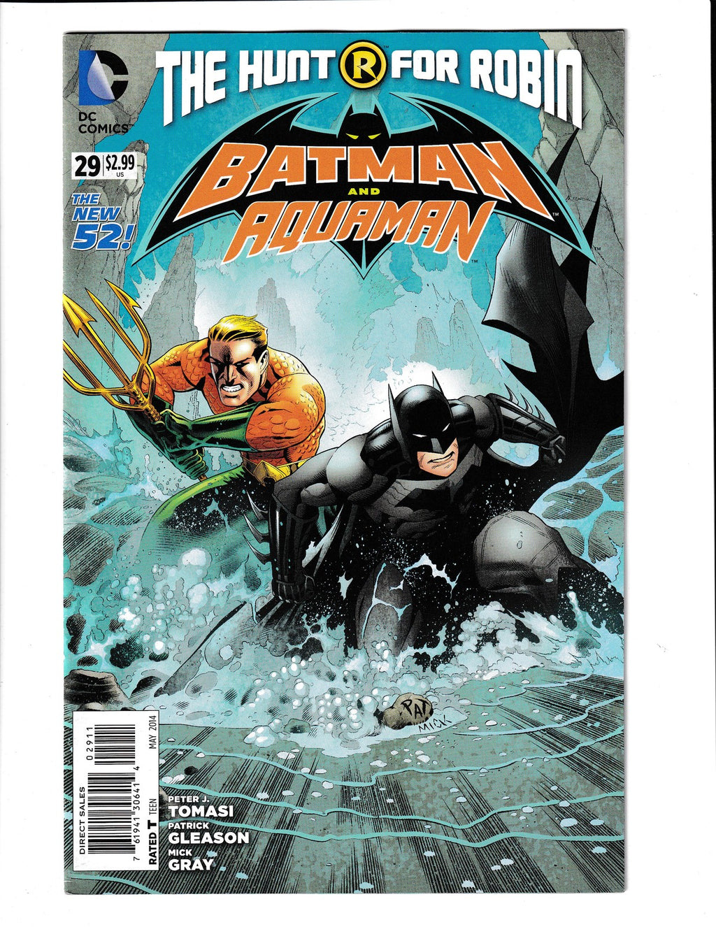Batman and Robin #29 (2014) Aquaman DC Comics