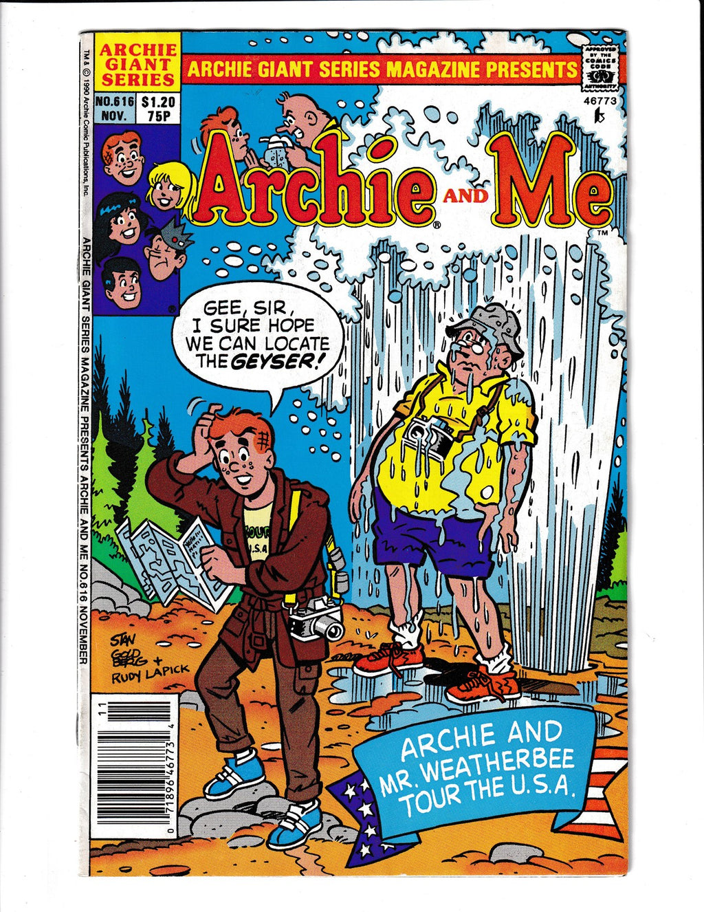 Archie Giant Series Magazine #616 (1990) Archie and Me Archie Comics