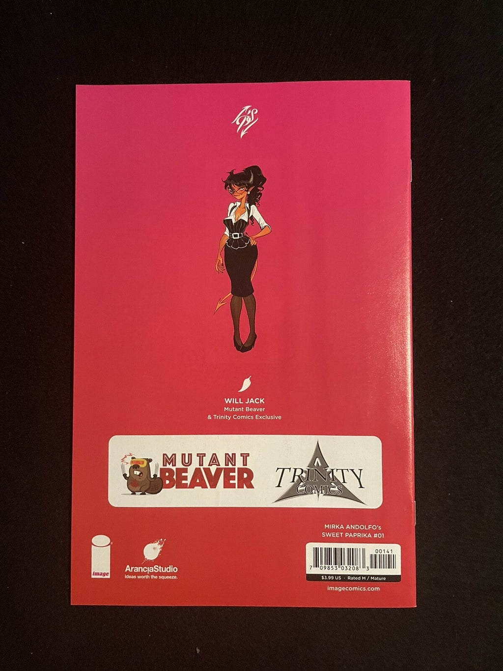 Sweet Paprika #1 Will Jack MBC & Trinity Exclusive Virgin Variant (2021)