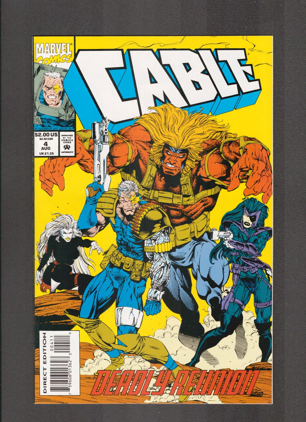 Cable #4 (1993) Art Thibert Marvel Comics