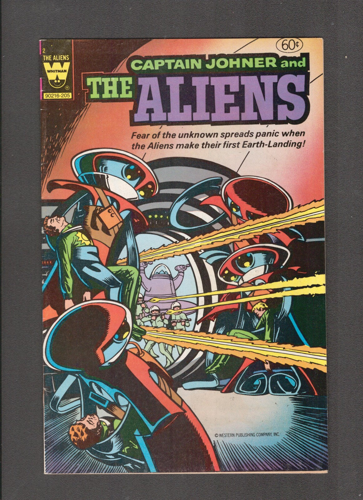 Aliens #2 (1982) Captain Johnner - Russ Manning Whitman Comics