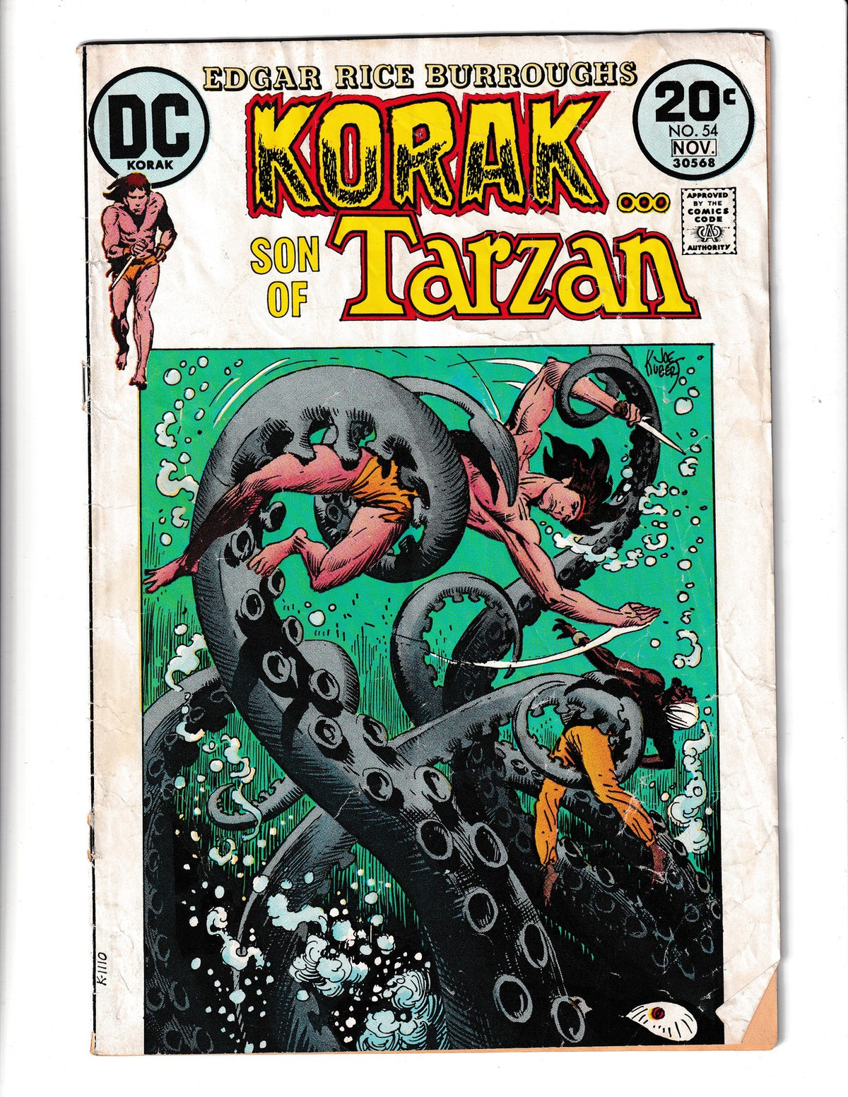 Korak, Son of Tarzan #54 (1973) DC Comics