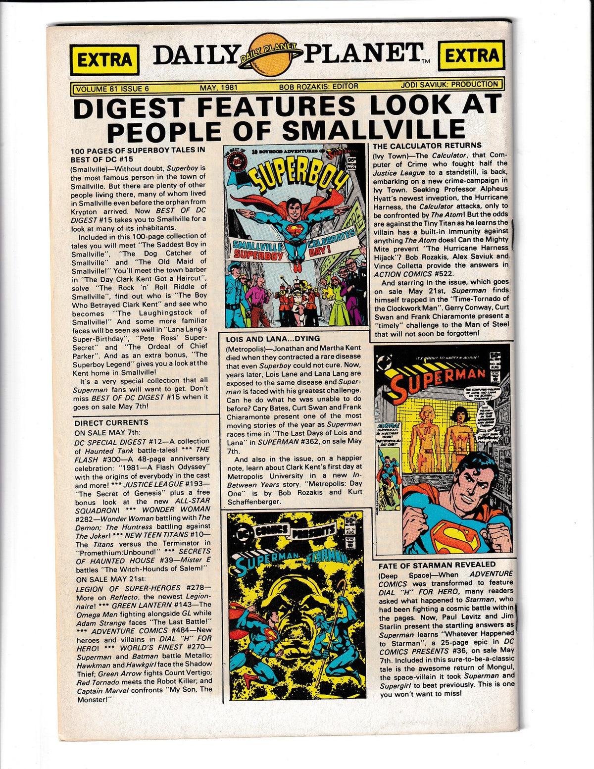 Superman Family #209 (1981) DC Comics