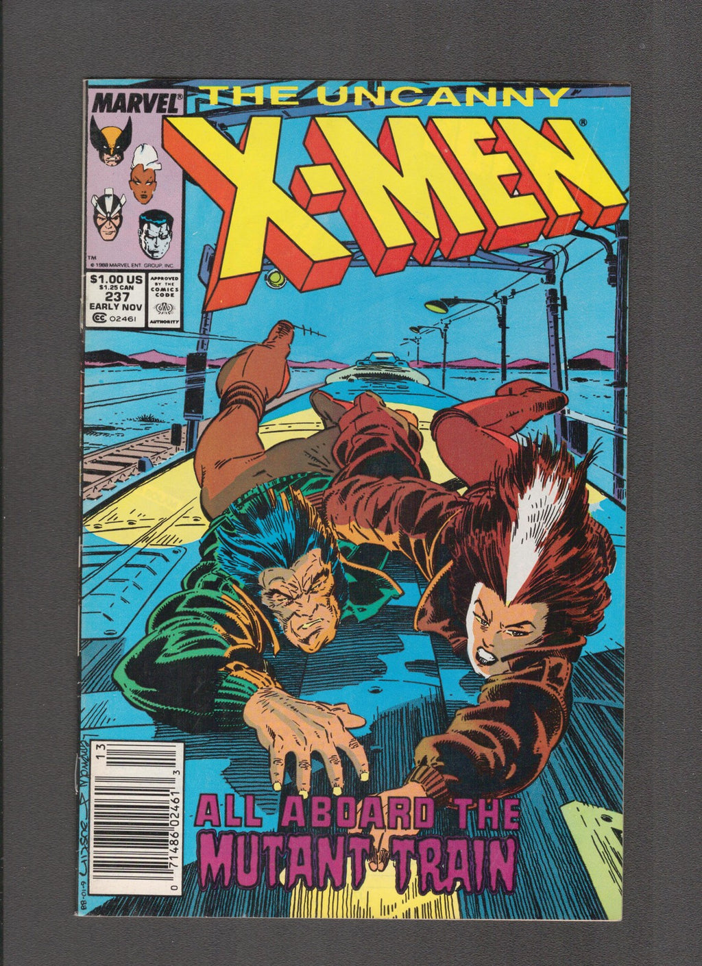 Uncanny X-Men #237 (1988) Claremont, Austin Marvel Comics