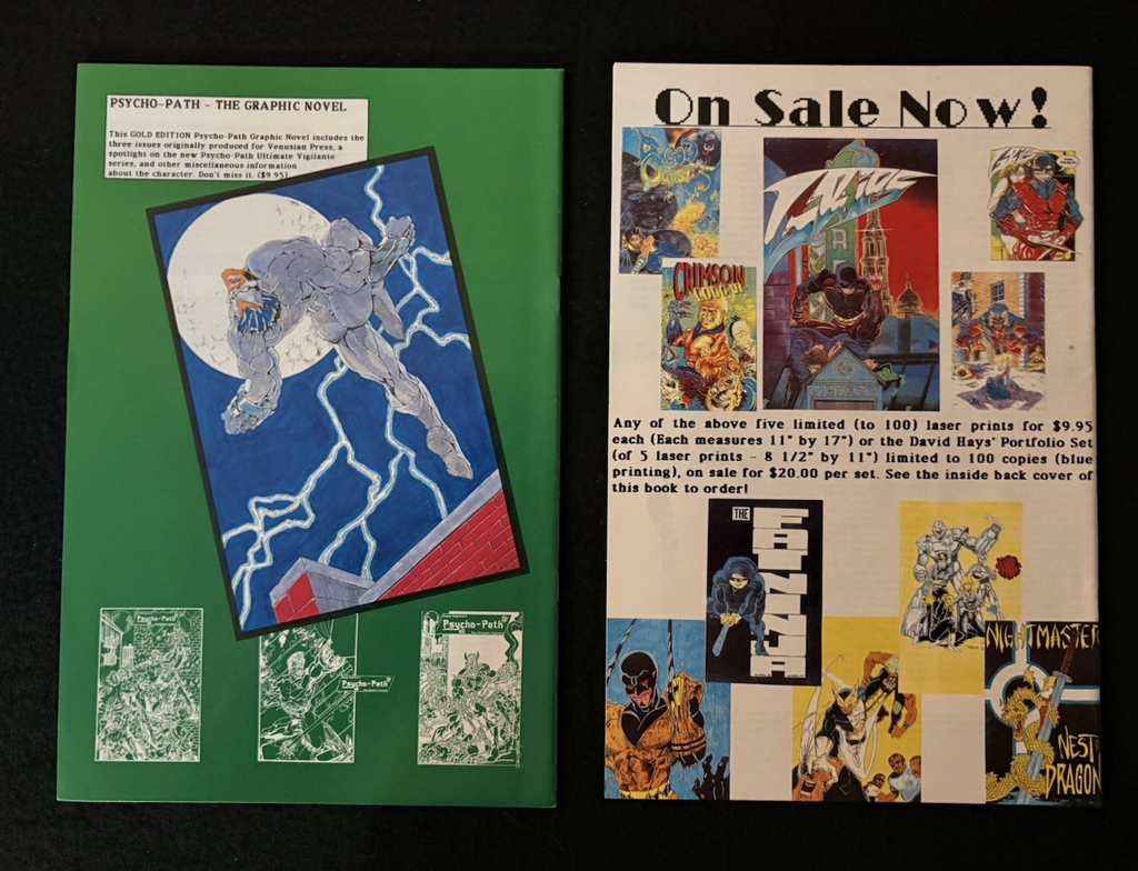 Grips Adventures - Complete Set #1-8 (1990-91) Greater Mercury Comics