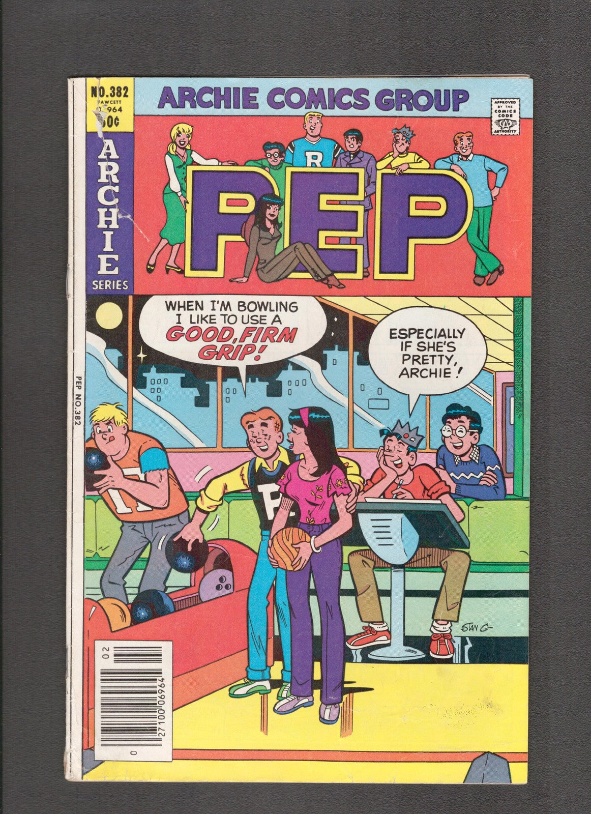 PEP Comics #382 (1982) Stan G. Archie Comics