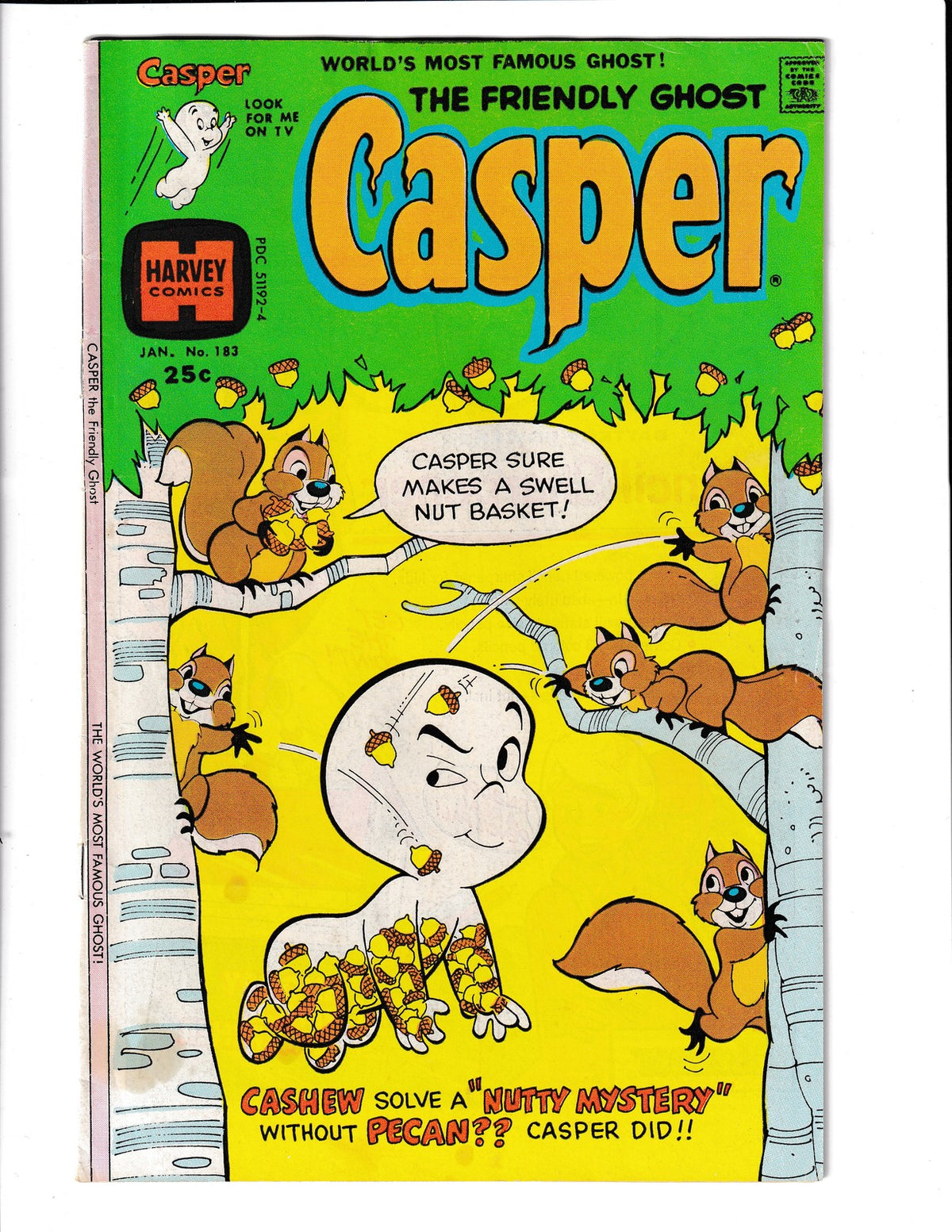Friendly Ghost Casper #183 (1976) Harvey Comics