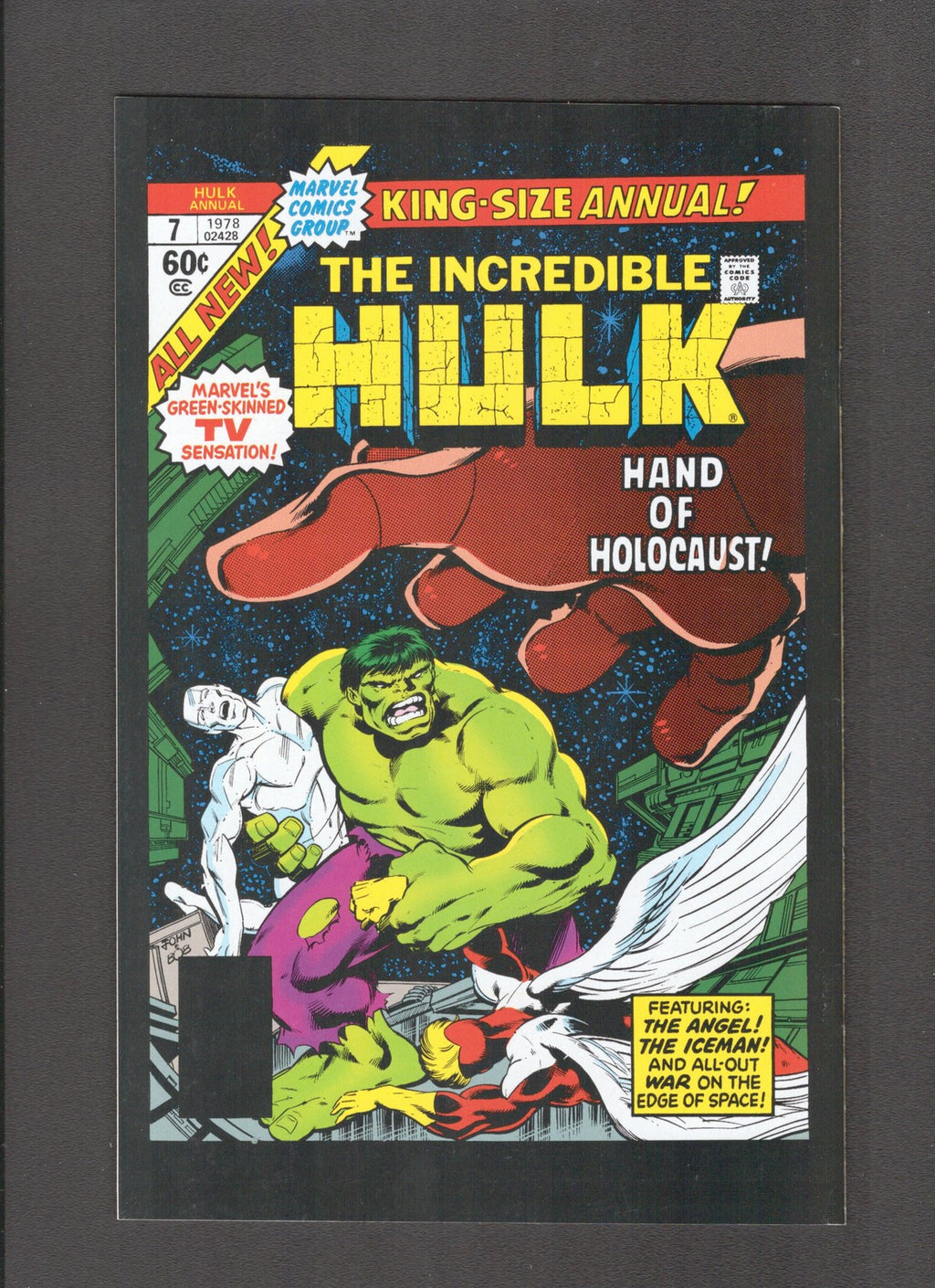 Giant-Size Incredible Hulk #1 (2008) Gary Frank Cover Marvel Comics