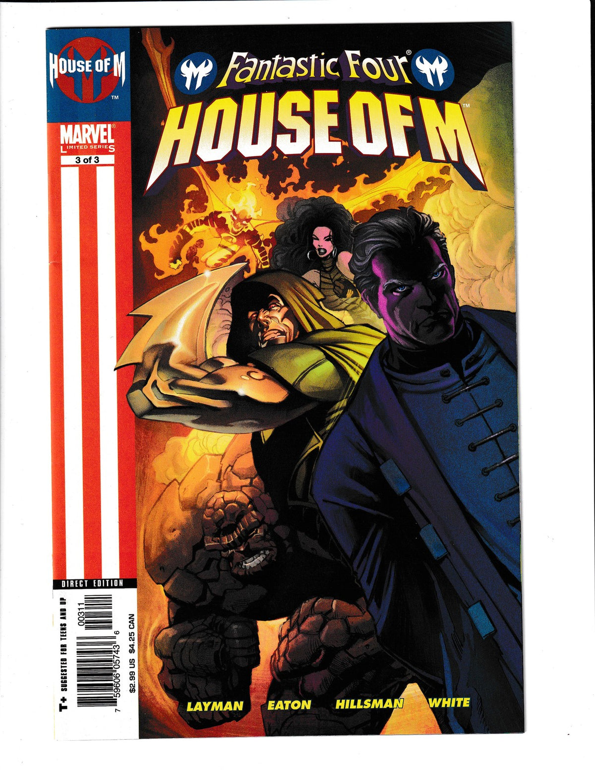 House of M: Fantastic Four #3 (2005) Marvel Comics