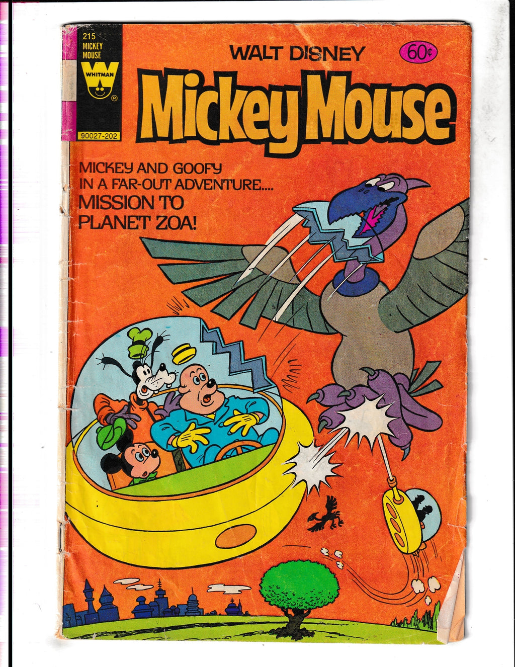 Mickey Mouse #215 (1982) Whitman Comics