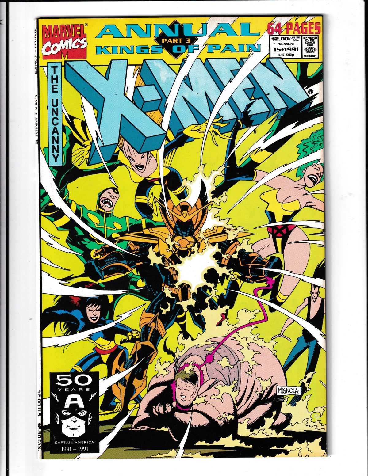 Uncanny X-Men Annual #15 (1991) X-Force Cameo Marvel Comics