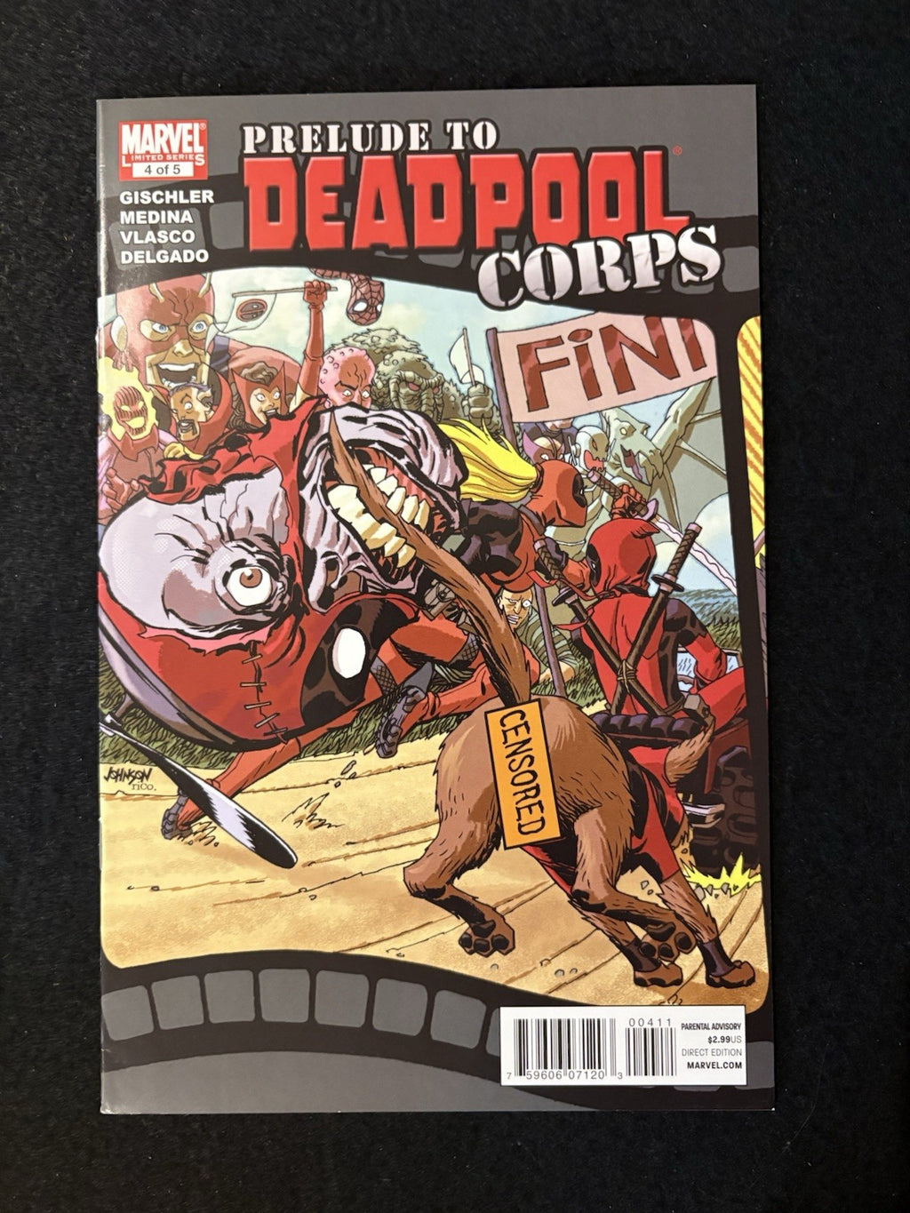 Prelude to Deadpool Corps #1-5 (2010) Complete Set by Marvel Comics