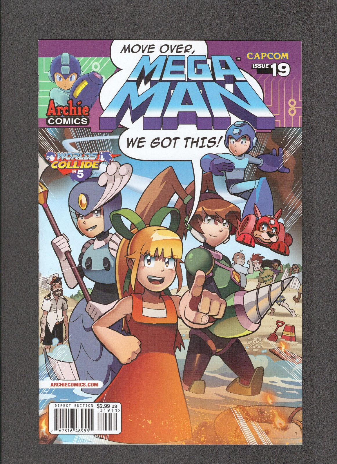 Mega Man #19 (2013) Chad Thomas, Gary Martin Archie Comics