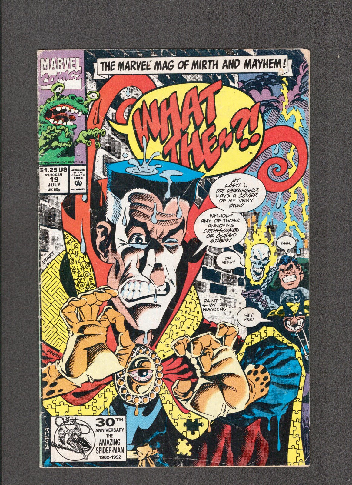 What The..?! #19 (1992) Hilary Barta Marvel Comics