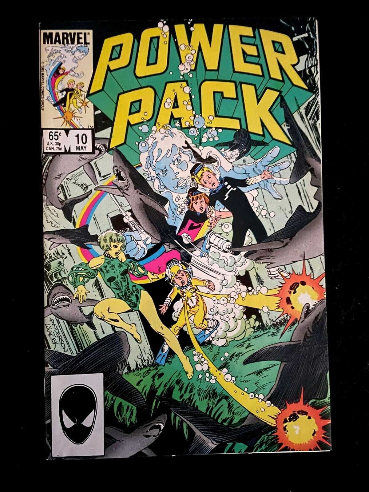 Power Pack #10 1985 - HIGH GRADE