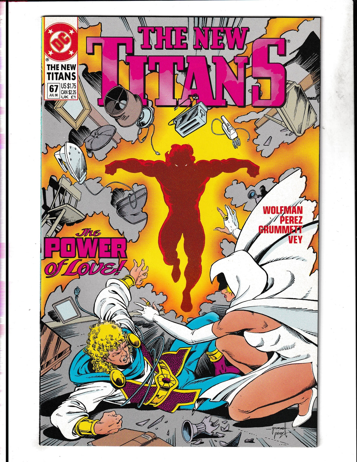 New Titans #67 (1990) DC Comics