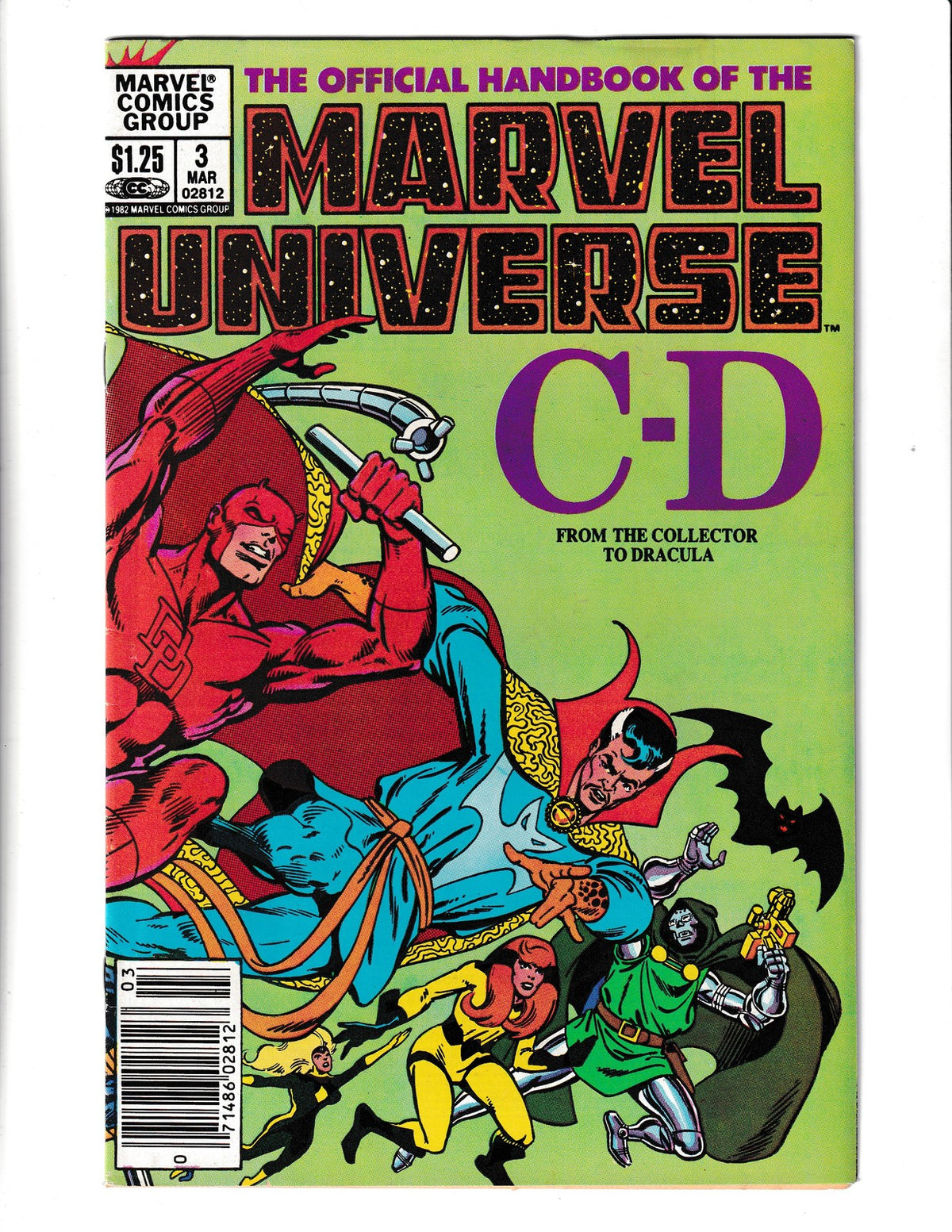 Official Handbook of the Marvel Universe #3 (1983) Marvel Comics SKU:2278