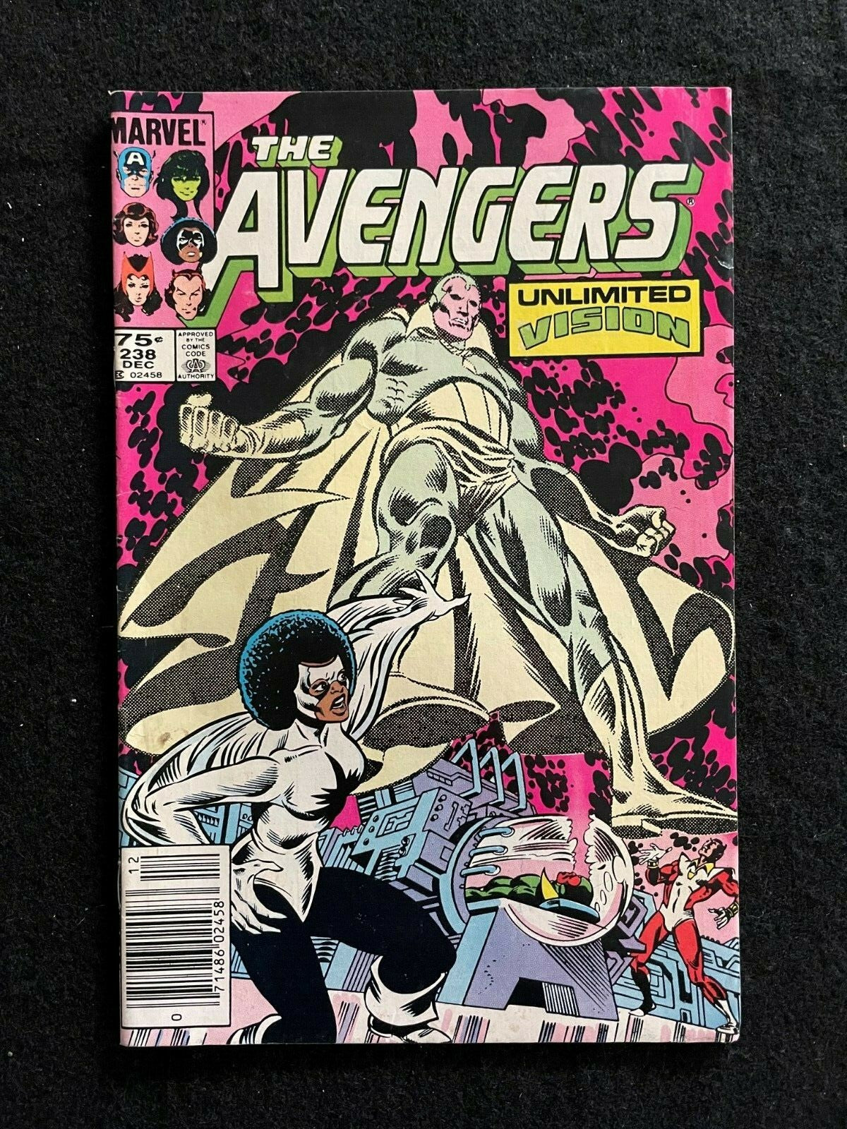 Avengers #238 Dec 1983 "Unlimited Vision" Marvel Comics