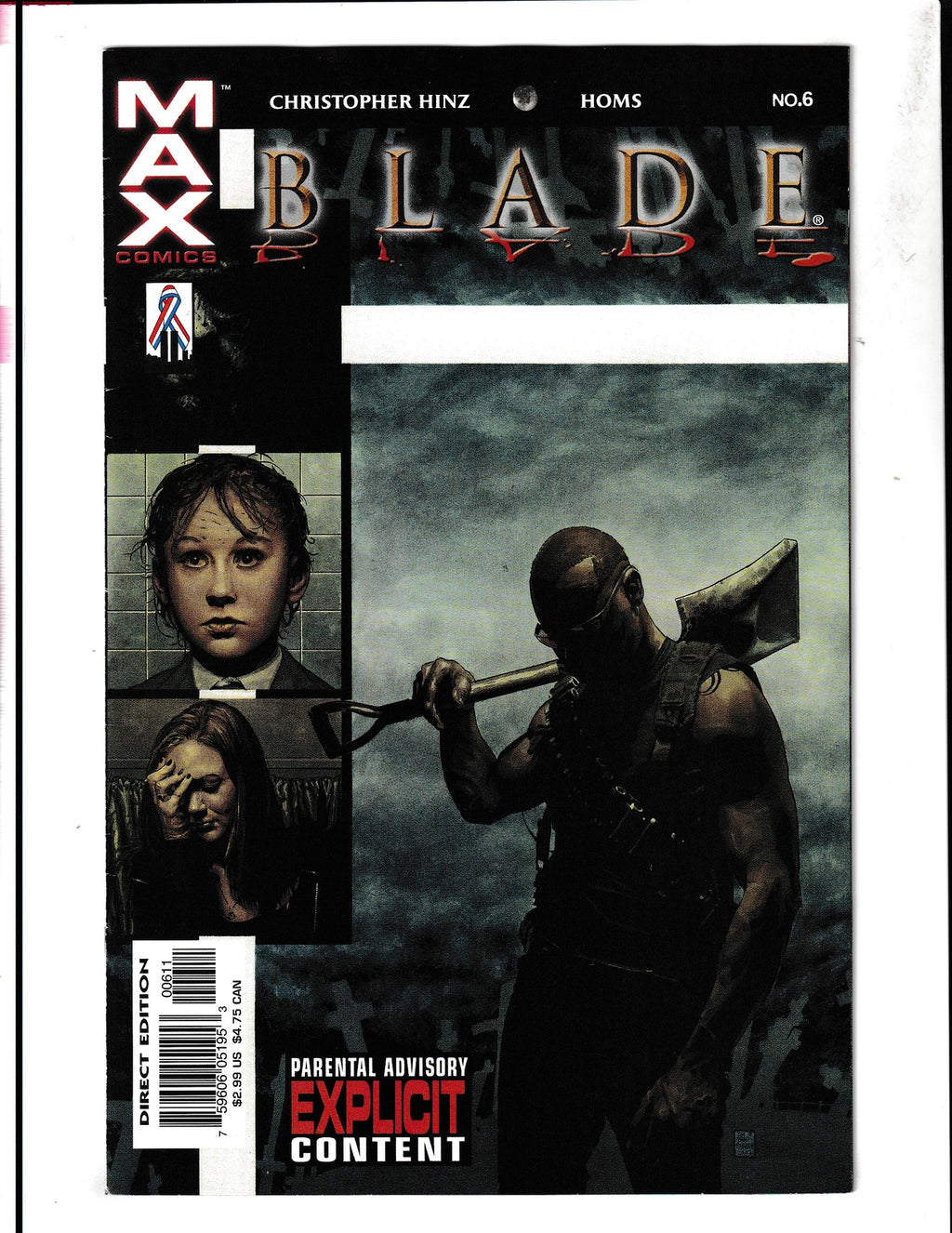 Blade #6 (2002) Max Comics