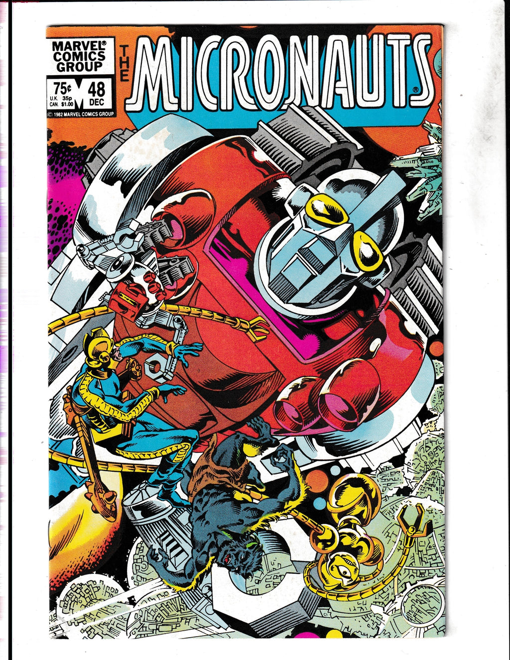 Micronauts #48 (1982) Marvel Comics SKU:1649