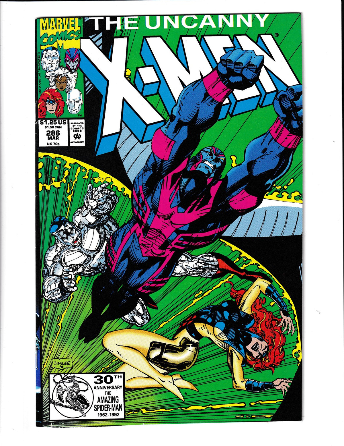Uncanny X-Men #286 (1992) Marvel Comics SKU:3593