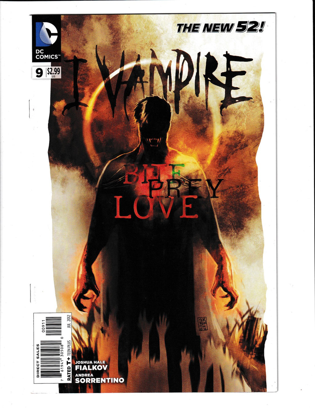 I, Vampire #9 (2012) DC Comics