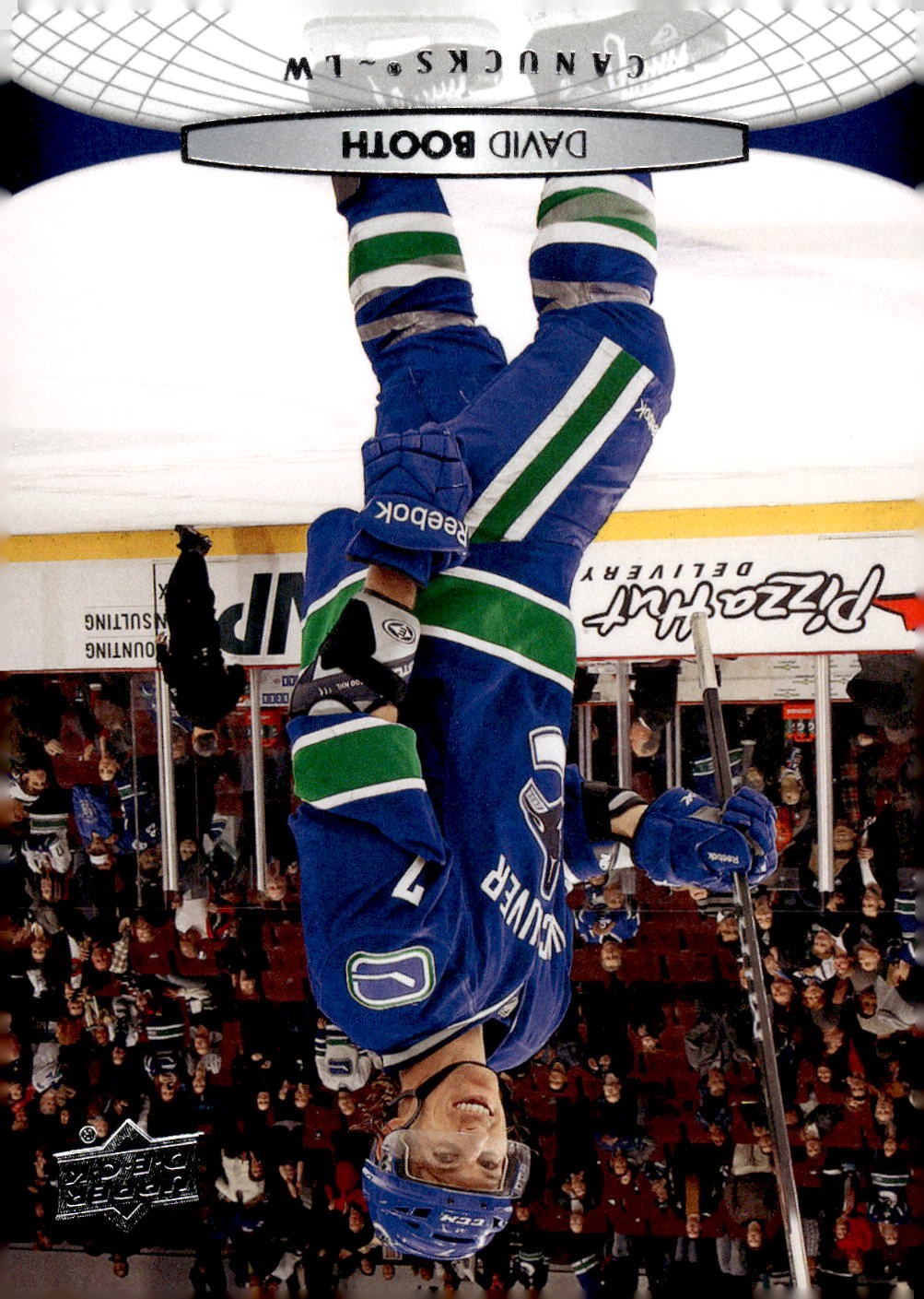 2011-12 Upper Deck #272 David Booth Hockey Vancouver Canucks