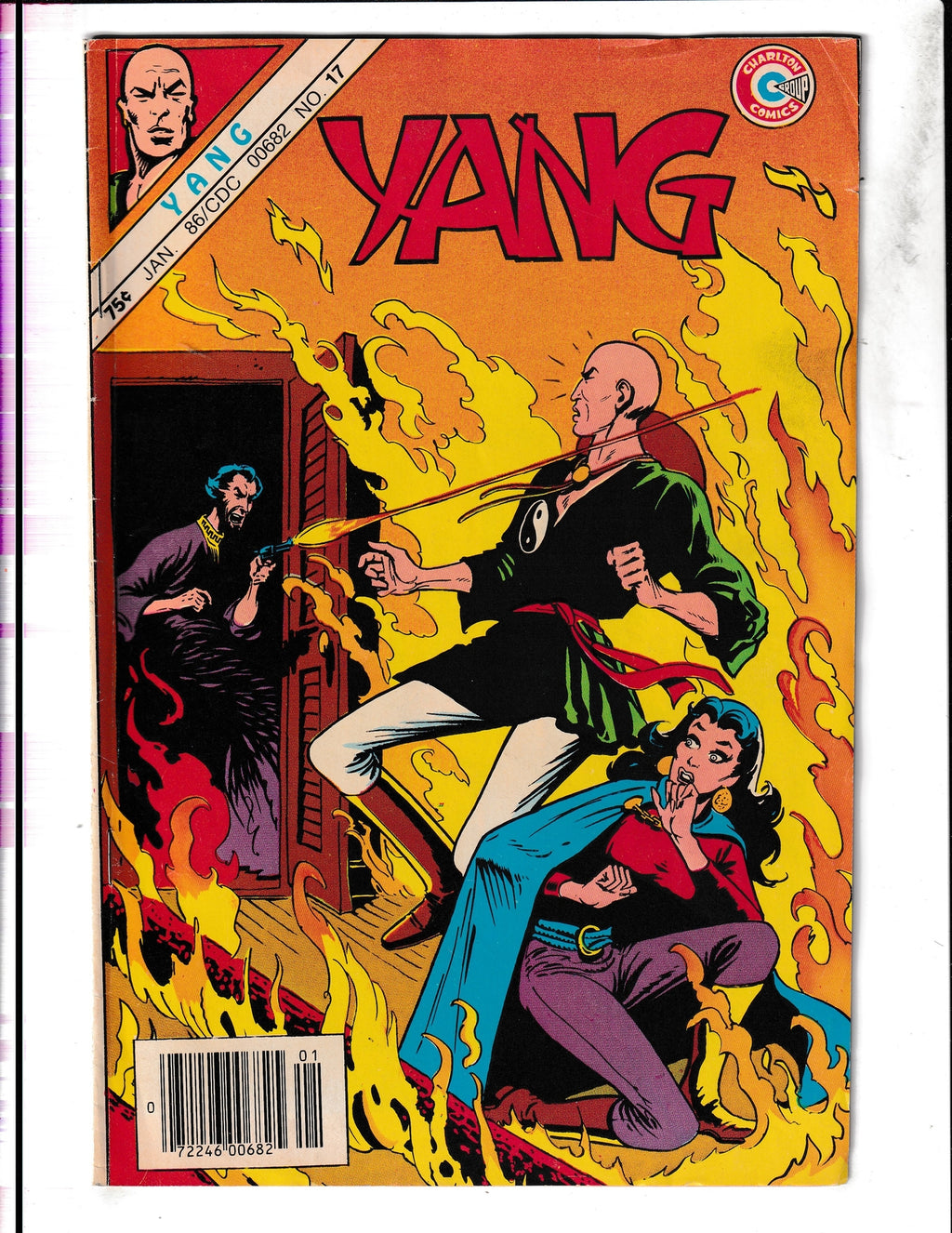 Yang #17 (1986) Last Issue Charlton Comics